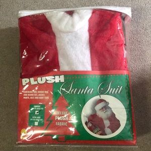 Rubies Co.Inc New Sealed Plush Santa Suit